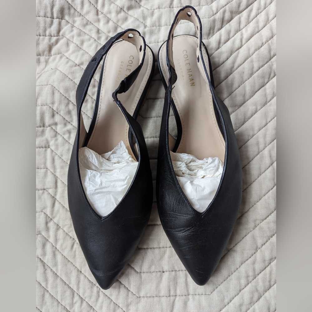 Cole Haan slingback flats